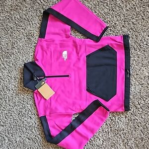 The North Face Tech Crop Sweatshirt - Zip Neck